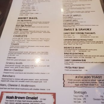 Big Y Cafe - Menu - Breakfast & Brunch Near Me - Peshastin, Washington