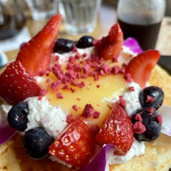 Bluestone Lane - Lemon Ricotta Pancakes - Coffee & Tea Near Me - Orange, California