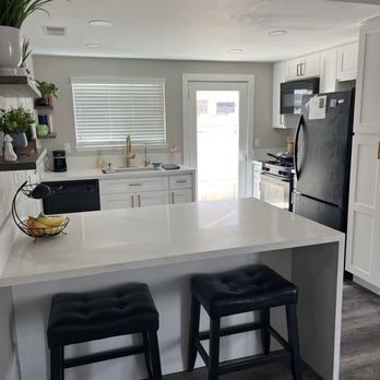 American Renovation Network - Water fall countertop - General Contractors Near Me - Murrieta, California