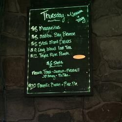 Emerald Corner - Thursday specials