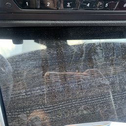 Sticky soda not wiped