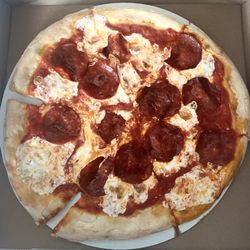 Pepperoni with Hot Honey