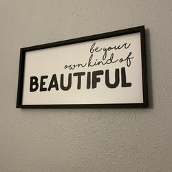 Skincare by Michelle DLC - Love the saying on the wall