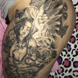 Ink House Tattoos - Left thigh
