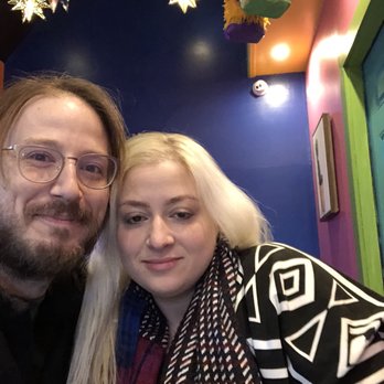 Taco Bout It - I'm super sleepy in this pic but this place is beautiful - Mexican Near Me - Riverhead, New York