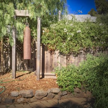 Vallejo Zen Center - Densho bell in the temple garden. - Buddhist Temples Near Me - Vallejo, California