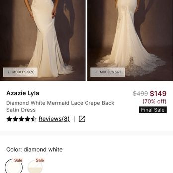 Something Borrowed Bridal Boutique - Azazie as of 9/5: Price $149 - Bridal Near Me - Perkasie, Pennsylvania Something Borrowed Bridal Boutique - Azazie as of 9/5: Price $149 - Bridal Near Me - Perkasie, Pennsylvania