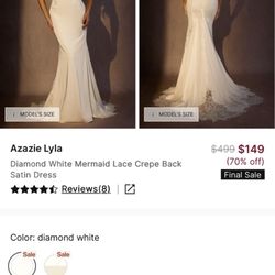 Something Borrowed Bridal Boutique - Azazie as of 9/5: Price $149