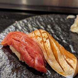 Taira Sushi & Sake - Extra order of chutoro and ocean trout