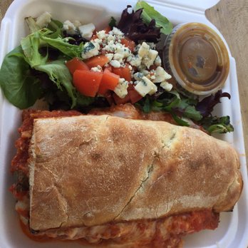 Pomodoro Rosso - Chicken Parmigiana sandwich. - Food Trucks Near Me - San Diego, California Pomodoro Rosso - Chicken Parmigiana sandwich. - Food Trucks Near Me - San Diego, California