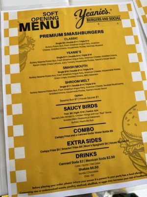 Yeanie's Burgers and Social by null