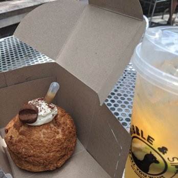 Bibble & Sip - Coffee caramel cream puff - Coffee & Tea Near Me - New York, New York Bibble & Sip - Coffee caramel cream puff - Coffee & Tea Near Me - New York, New York