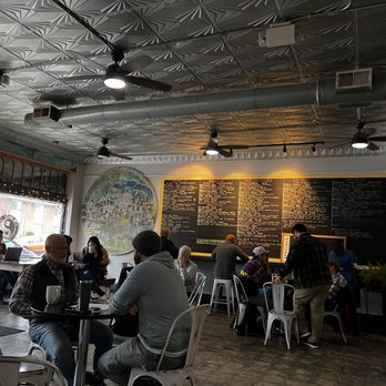 Stir Crazy Cafe RVA - Inside and view of menu - Coffee & Tea Near Me - Richmond, Virginia Stir Crazy Cafe RVA - Inside and view of menu - Coffee & Tea Near Me - Richmond, Virginia