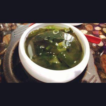 Ssambap Korean BBQ - Seaweed Soup w/Beef Broth - Korean Near Me - Stony Brook, New York Ssambap Korean BBQ - Seaweed Soup w/Beef Broth - Korean Near Me - Stony Brook, New York