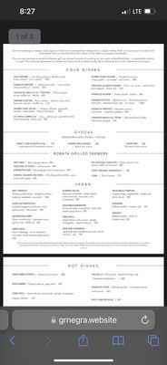 Menu photo 1 Tora Cancun Cancún, ROO Menu photo 1 Tora Cancun Cancún, ROO