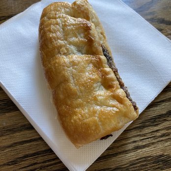 Savannah Taste Experience - Sausage pie from Little Crown by Pie Society. - Food Tours Near Me - Savannah, Georgia Savannah Taste Experience - Sausage pie from Little Crown by Pie Society. - Food Tours Near Me - Savannah, Georgia