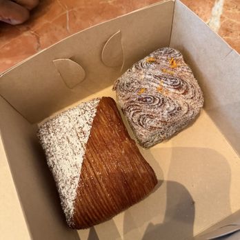 Sugarwolf Bakery - pain suisse and cardamom bun - Bakeries Near Me - Austin, Texas