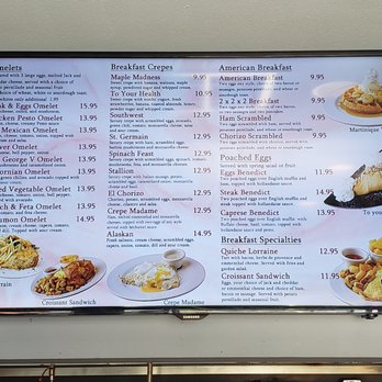 La Creperie Cafe - Menu board 2 - French Near Me - Monrovia, California La Creperie Cafe - Menu board 2 - French Near Me - Monrovia, California