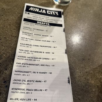 Ninja City Kitchen and Bar - Menu - Asian Fusion Near Me - Cleveland, Ohio Ninja City Kitchen and Bar - Menu - Asian Fusion Near Me - Cleveland, Ohio
