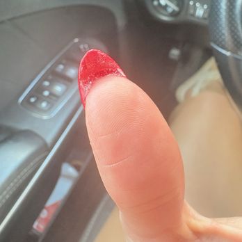 Bnails - and chunks of gel x glued to my skin - Nail Salons Near Me - Cedar Park, Texas