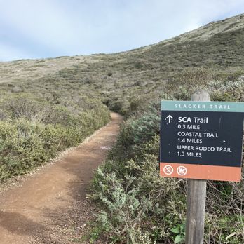 Slackers Hill - signage - Hiking Near Me - Sausalito, California