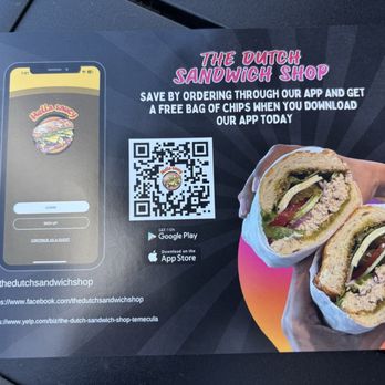 The Dutch Sandwich Shop - Save by ordering on the app - Sandwiches Near Me - Temecula, California The Dutch Sandwich Shop - Save by ordering on the app - Sandwiches Near Me - Temecula, California