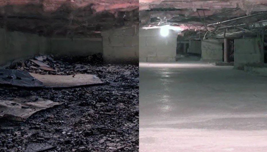 Slide of Mineral Area Waterproofing