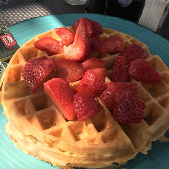 The Galley - Waffles with strawberries - Breakfast & Brunch Near Me - Saint Michaels, Maryland The Galley - Waffles with strawberries - Breakfast & Brunch Near Me - Saint Michaels, Maryland