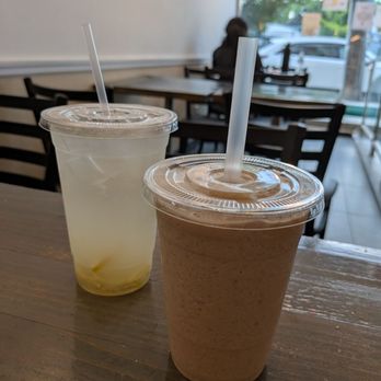 Coffee Monster - Small iced lemon ginger and small Hazelnut frappe - Coffee & Tea Near Me - Flushing, New York Coffee Monster - Small iced lemon ginger and small Hazelnut frappe - Coffee & Tea Near Me - Flushing, New York
