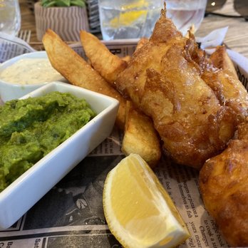 Gruel Britannia - Fish and chips. Best I've ever had. It sounds crazy I know -- Fairfield CT -- but I'm an international traveler and it's that good. - Breakfast & Brunch Near Me - Fairfield, Connecticut