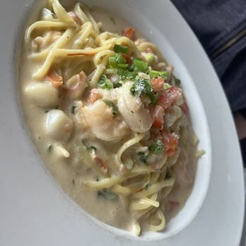 The Fish Hopper - Seafood Pasta Isabella - Seafood Near Me - Monterey, California