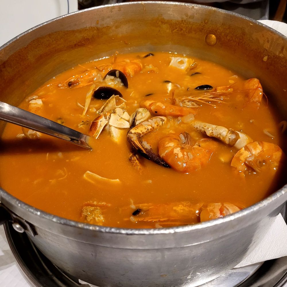 Seafood rice for 4 Seafood rice for 4