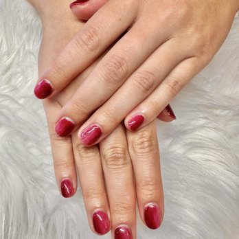 Nails on the Moon - Marble gel mani - Nail Salons Near Me - Santa Monica, California Nails on the Moon - Marble gel mani - Nail Salons Near Me - Santa Monica, California