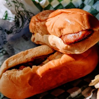 Underbelly Burger - Bacon Sausage Hot Dog - Burgers Near Me - Houston, Texas
