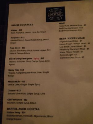 Menu photo 3 Cocktail Bedstuy Brooklyn, NY Menu photo 3 Cocktail Bedstuy Brooklyn, NY
