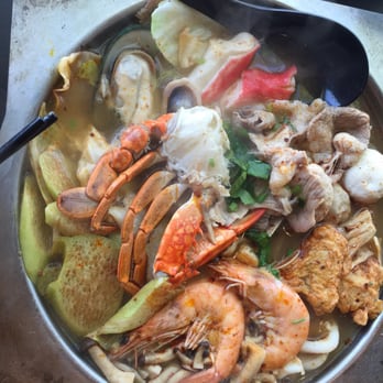 Tasty Pot - Thai hot pot for my sister!! She said that's yummy!! - Taiwanese Near Me - Newark, California Tasty Pot - Thai hot pot for my sister!! She said that's yummy!! - Taiwanese Near Me - Newark, California