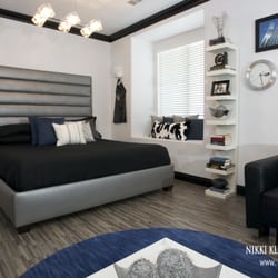 Nikki Klugh Design Group - A contemporary bedroom suite
