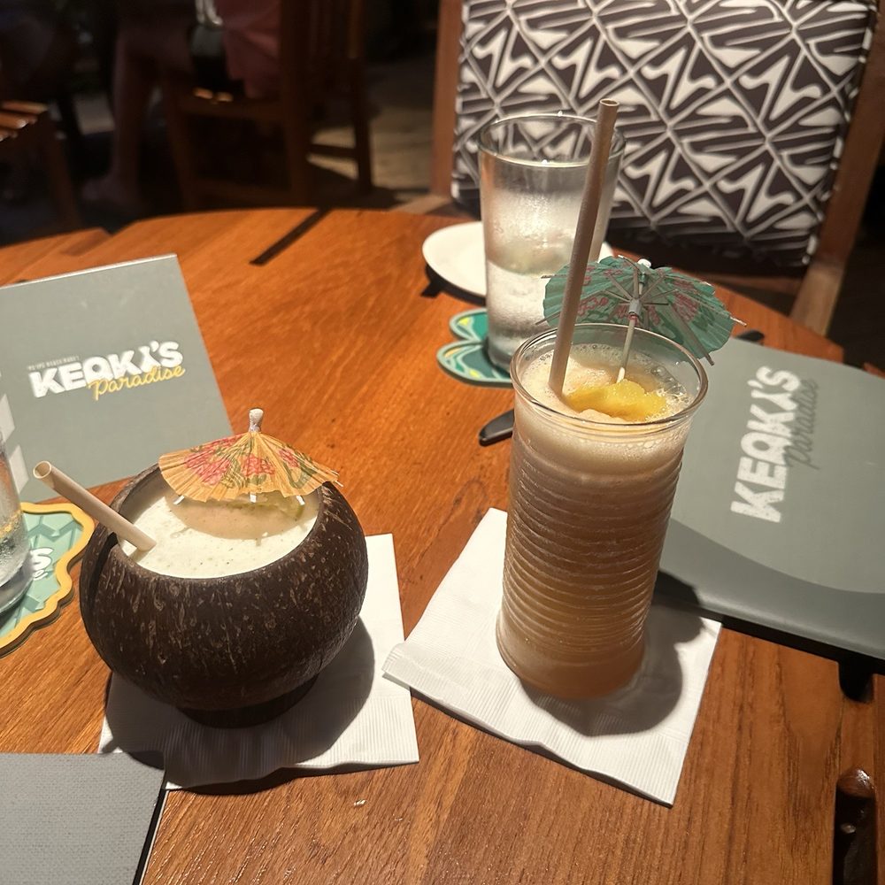 Keoki's Paradise - Coconut Mojito and Tropical Slushie - Seafood Near Me - Koloa, Hawaii Keoki's Paradise - Coconut Mojito and Tropical Slushie - Seafood Near Me - Koloa, Hawaii