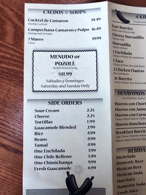 Menu photo 7 Jalisco Fairway Roseville, CA Menu photo 7 Jalisco Fairway Roseville, CA