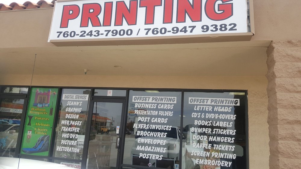 CENTURION GRAPHICS & PRINTING Updated September 2024 12555 Mariposa