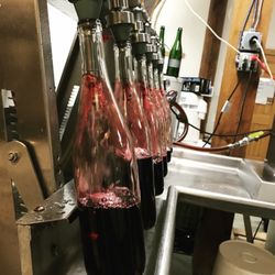 Putney Mountain Winery - Bottling process. Copied from their Facebook page.