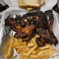 Trap Got Sol & Jerk Junkies - Jerk wings & fries