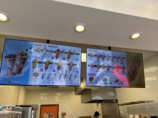 Two Hands Corn Dogs KATY by null