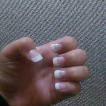 A Nails - French tips with gel overlay - Nail Salons Near Me - Seaside, Oregon A Nails - French tips with gel overlay - Nail Salons Near Me - Seaside, Oregon