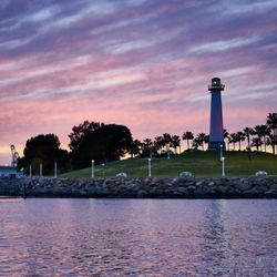 The Lions Lighthouse - The lovely Lion's Light House in Long Beach, California, March 2026.