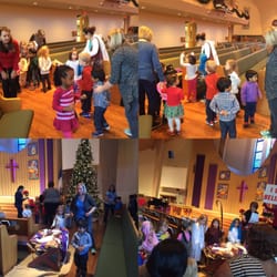 Grace Presbyterian Christian Day School - At the Christmas party in their chapel