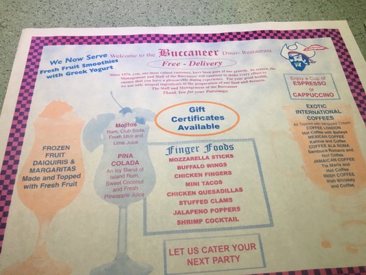Menu photo 4 Buccaneer Diner East Elmhurst, NY Menu photo 4 Buccaneer Diner East Elmhurst, NY