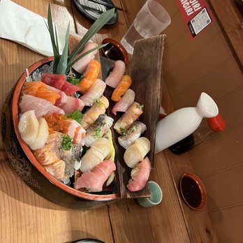 Mujiri - Nigiri combo x 2. Sashimi Combo x 1 - Japanese Near Me - Oakland, California
