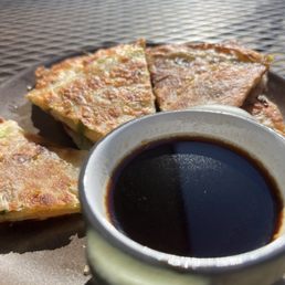 Scallion pancakes Scallion pancakes