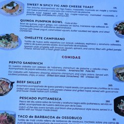 Rico’s Café & Bar - Winter menu